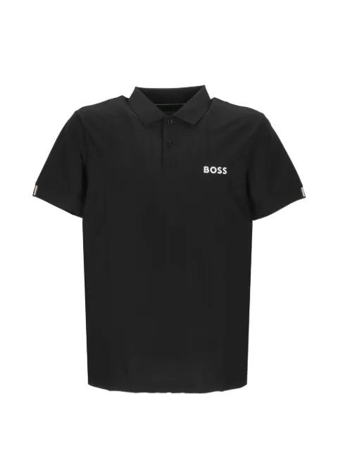 logo-print polo shirt by HUGO BOSS