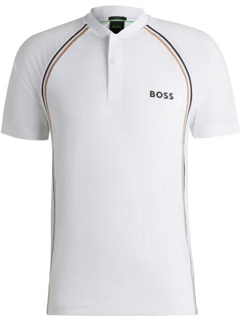logo-print polo shirt by HUGO BOSS