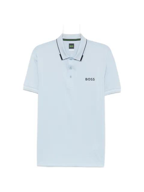 logo-print polo shirt by HUGO BOSS