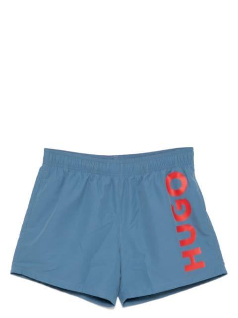 logo print swim shorts by HUGO BOSS