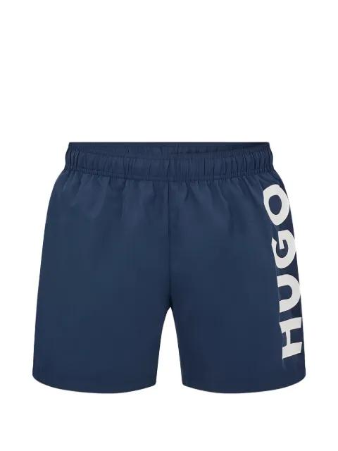 logo-print swim shorts by HUGO BOSS
