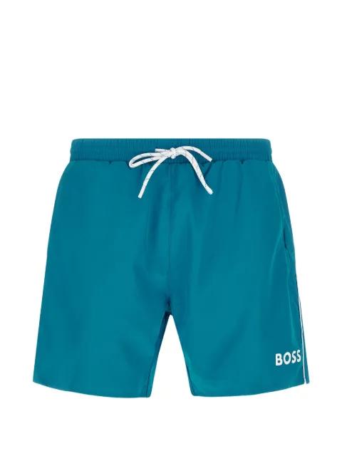 logo-print swim shorts by HUGO BOSS