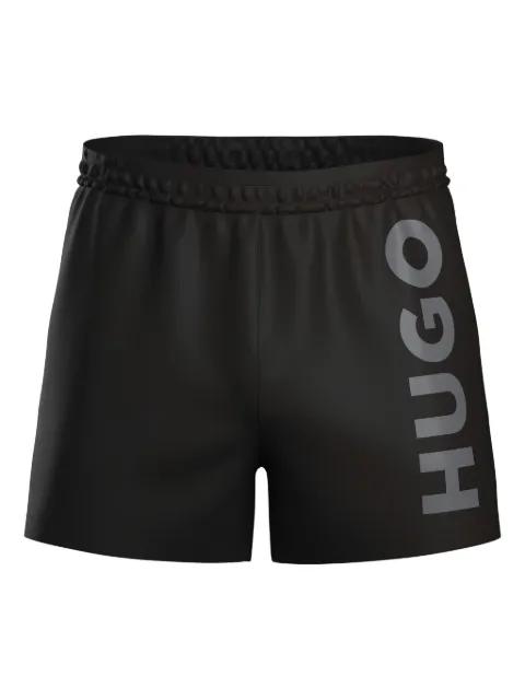 logo-print swim shorts by HUGO BOSS