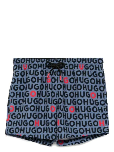 logo print swim shorts by HUGO BOSS
