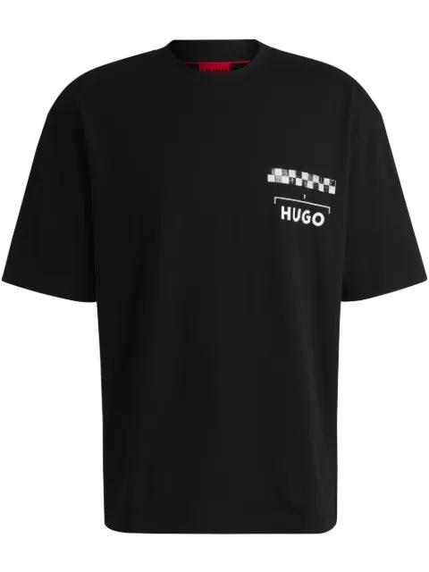 logo-print t-shirt by HUGO BOSS