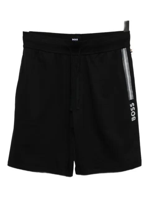 logo-printed shorts by HUGO BOSS