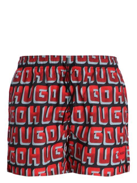 logo swim shorts by HUGO BOSS