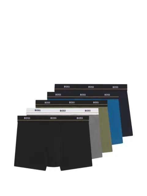 logo trunks (set of five) by HUGO BOSS