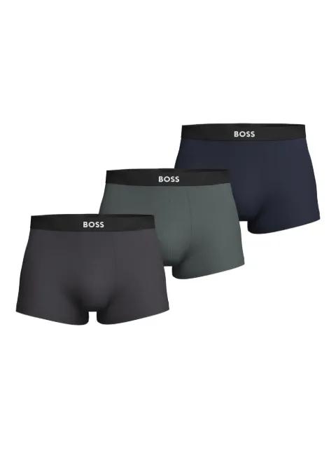 logo-waistband boxers (pack of three) by HUGO BOSS