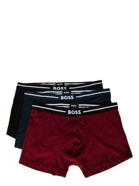 logo-waistband boxers (pack of three) by HUGO BOSS