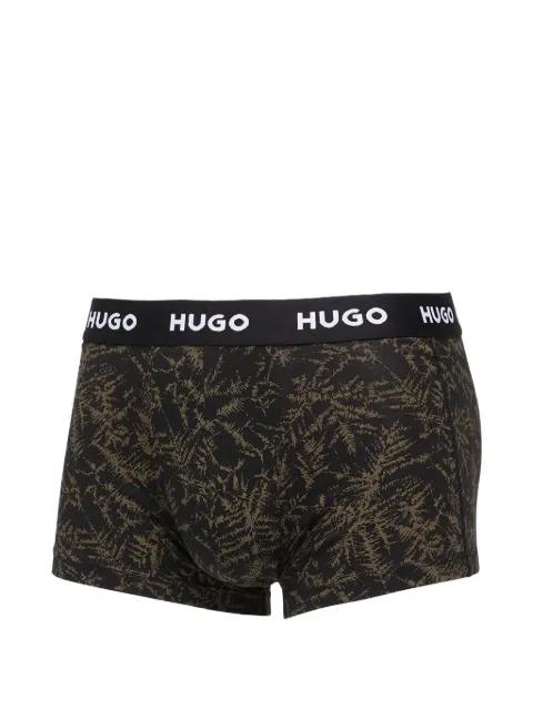 logo-waistband boxers (set of three) by HUGO BOSS