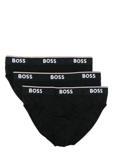 logo-waistband briefs set of 3 by HUGO BOSS