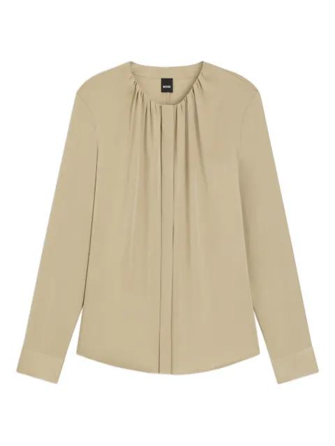 long-sleeve blouse by HUGO BOSS