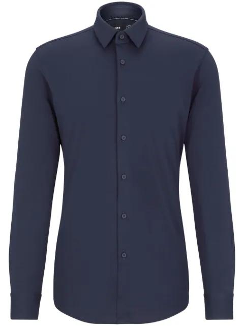 long-sleeve button-up shirt by HUGO BOSS