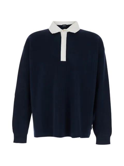 long-sleeve polo shirt by HUGO BOSS