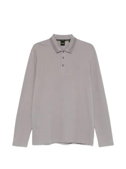 long-sleeve polo shirt by HUGO BOSS