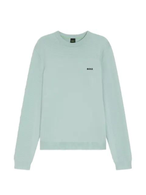 long-sleeve sweater by HUGO BOSS