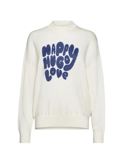 long-sleeve sweater by HUGO BOSS