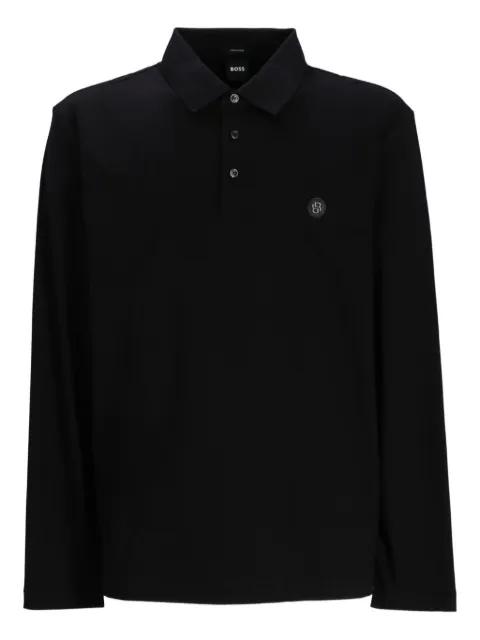 long-sleeved polo shirt by HUGO BOSS