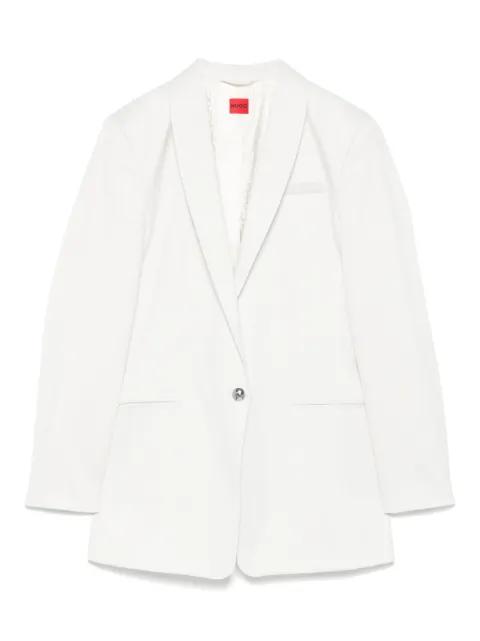 lurex-detailing blazer by HUGO BOSS