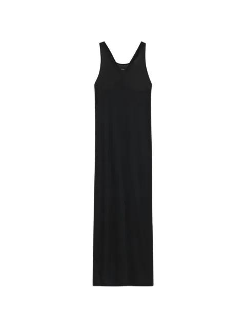 mercerised-jersey dress with rear twist by HUGO BOSS