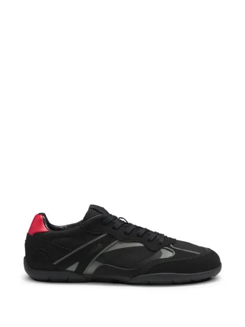 mesh-panelled sneakers by HUGO BOSS