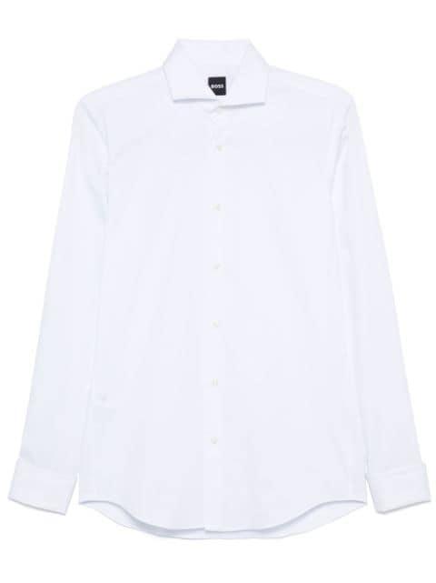 micro-striped shirt by HUGO BOSS