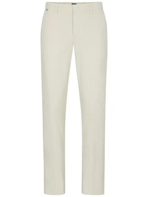 mid-rise slim-cut trousers by HUGO BOSS