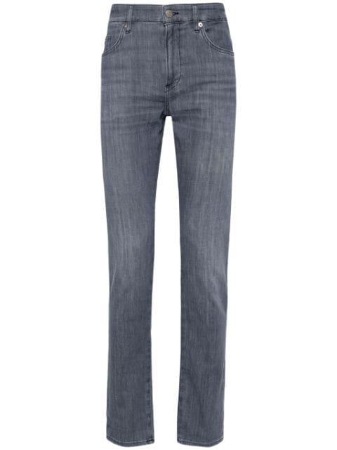 mid-rise slim-fit jeans by HUGO BOSS