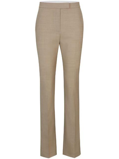 mid-rise slim-fit trousers by HUGO BOSS