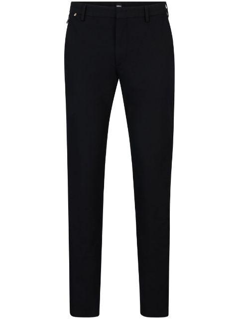 mid-rise slim-fit trousers by HUGO BOSS