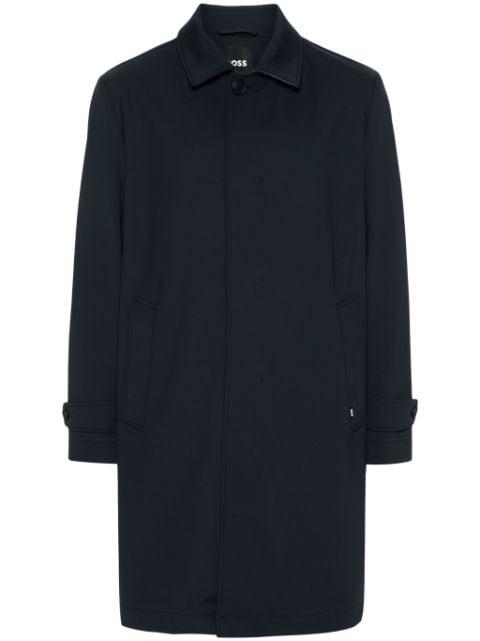 midi trench coat by HUGO BOSS