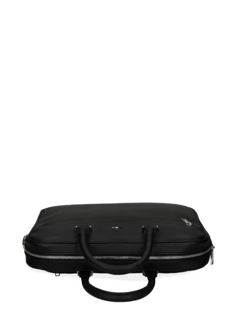 monogram-patterned briefcase by HUGO BOSS