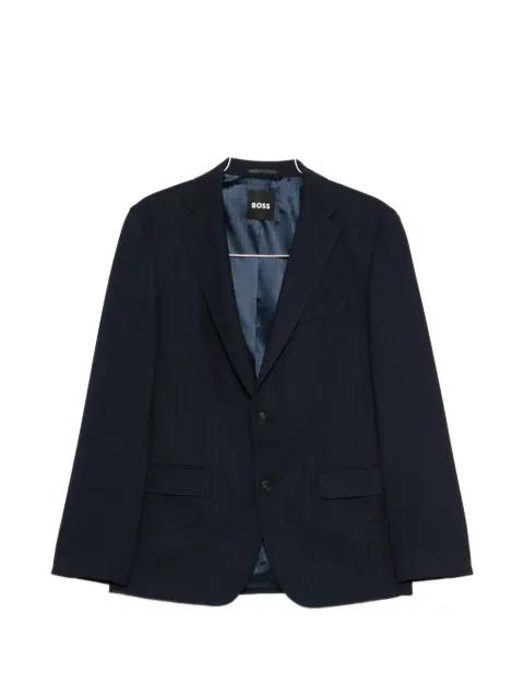 notch-lapel suit by HUGO BOSS