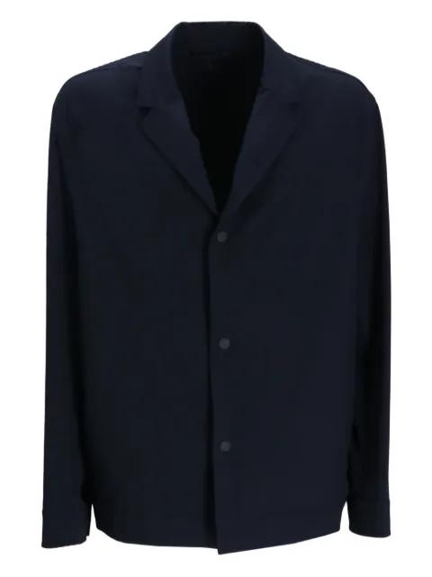 notched-collar button-up jacket by HUGO BOSS