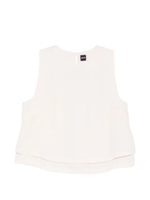 open-back layered top by HUGO BOSS