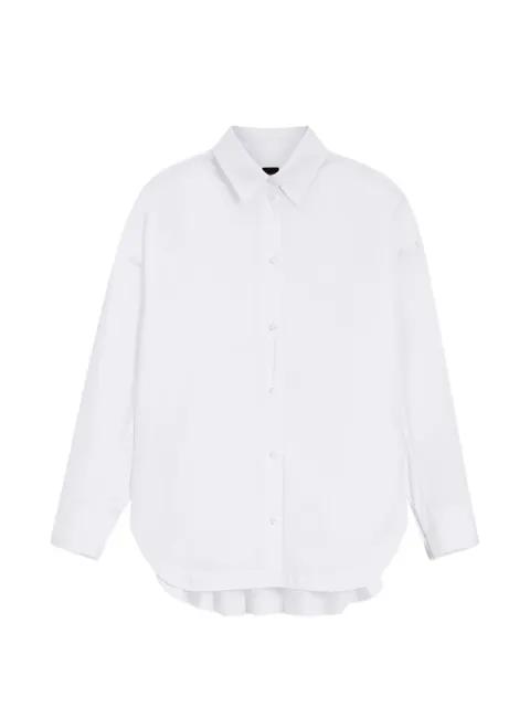 oversized-fit blouse in cotton poplin by HUGO BOSS