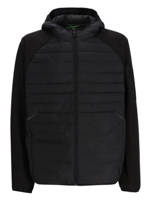 padded hoodied jacket by HUGO BOSS