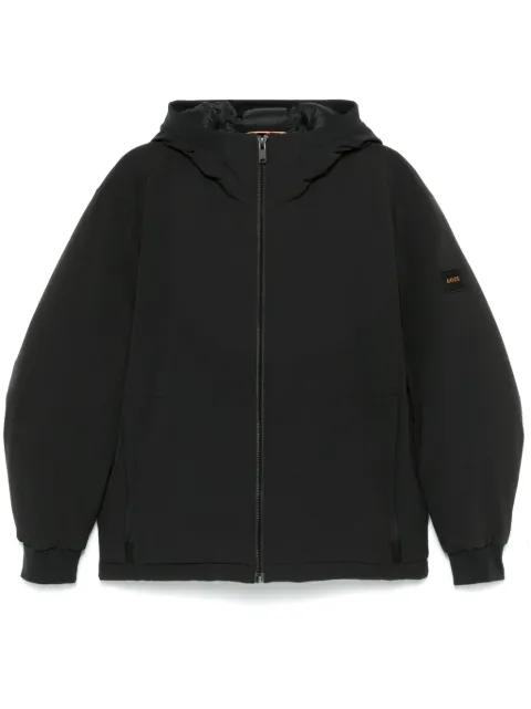 padded hoodied jacket by HUGO BOSS