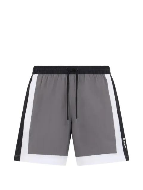 panelled swim shorts by HUGO BOSS