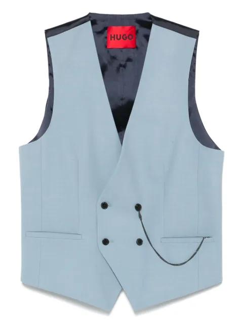 panelled waistcoat by HUGO BOSS