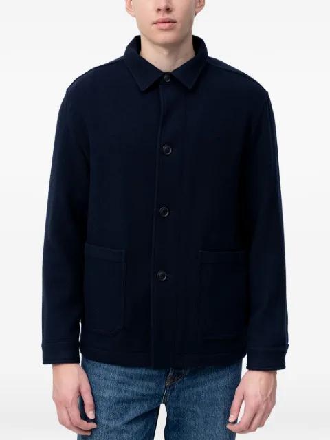 patch-pocket shirt jacket by HUGO BOSS