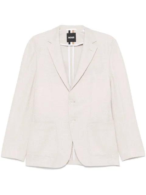 patterned blazer by HUGO BOSS