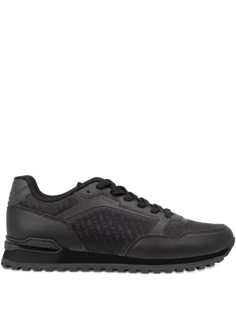 patterned lace-up sneakers by HUGO BOSS