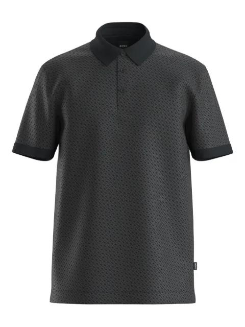 patterned polo shirt by HUGO BOSS