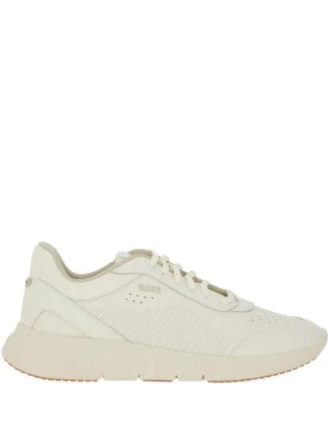 perforated sneakers by HUGO BOSS