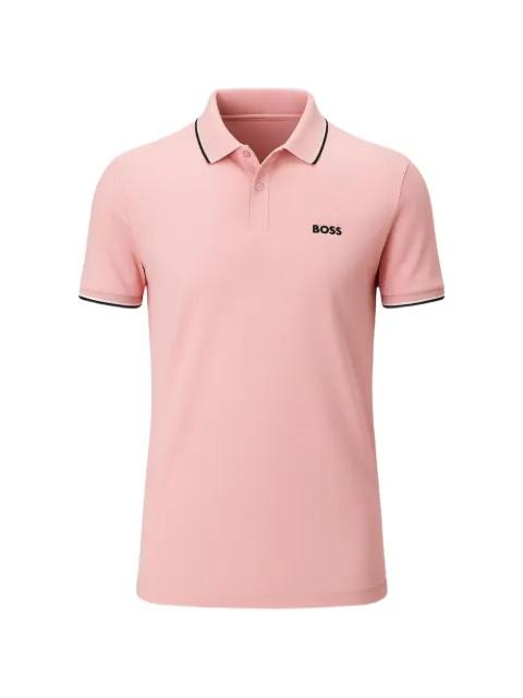 piped trim polo shirt by HUGO BOSS