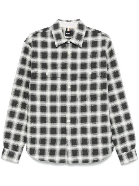 plaid shirt by HUGO BOSS