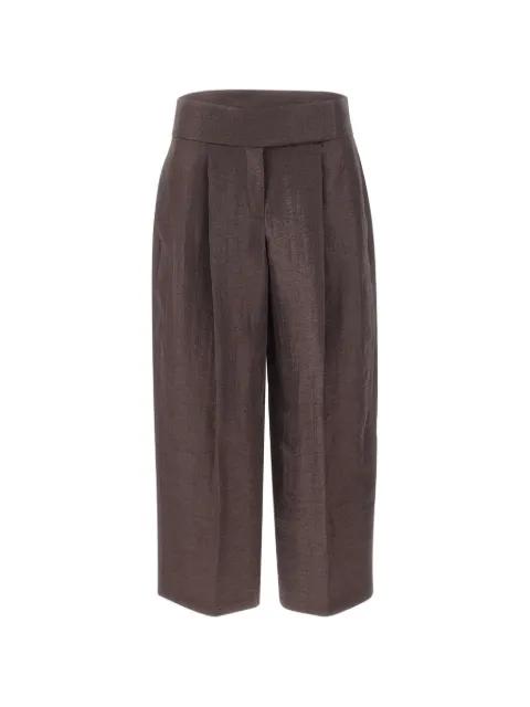 pleated-design trousers by HUGO BOSS