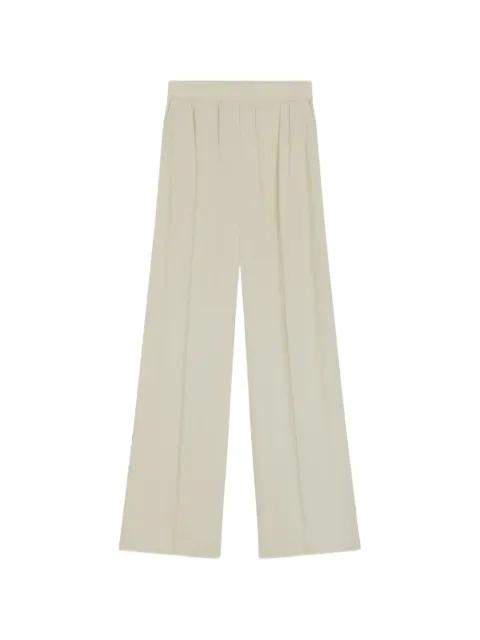 pleated-detail palazzo pants by HUGO BOSS